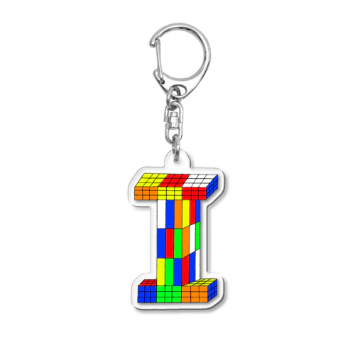 m-wed Iのルービックキューブ Acrylic Key Chain