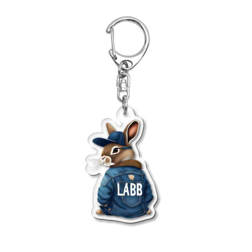 ウサギLABB Acrylic Key Chain