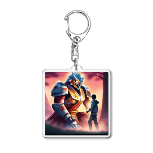 竜騎士 Acrylic Key Chain