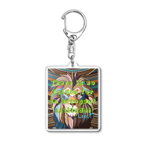 ライオンアート　 Leo.T Acrylic Key Chain