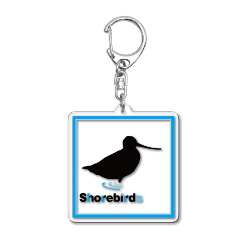 Shorebirds-オオソリハシシギ２ アクリルキーホルダー