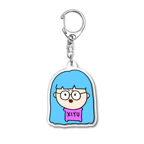 しゆりん(あお) Acrylic Key Chain