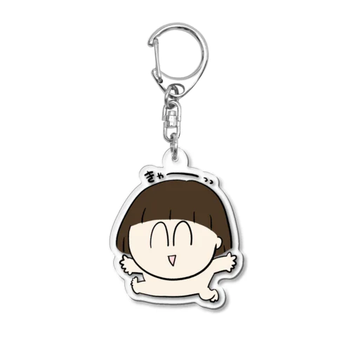 きゃーなつか子 Acrylic Key Chain