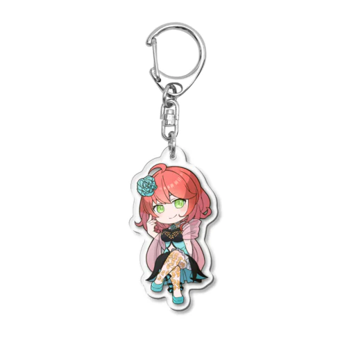 チビみおかデフォ服Ver Acrylic Key Chain