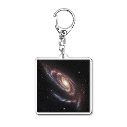 宇宙から見た銀河系 Acrylic Key Chain