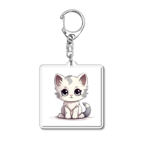 cute-cat 001 Acrylic Key Chain