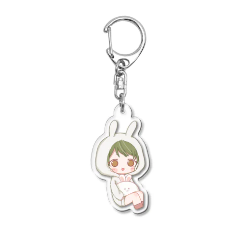 うさうさもい Acrylic Key Chain