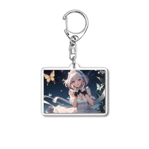 幻想的な夜 Acrylic Key Chain