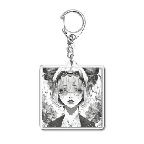 大人lady Acrylic Key Chain