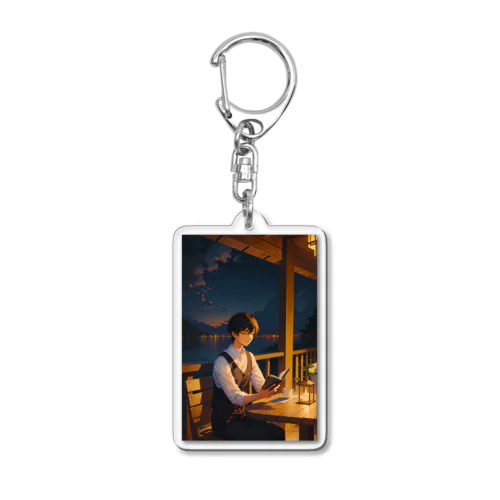 Midnight Journey　〜静雅な真夜中の旅〜　No.2「Satisfied Night」 Acrylic Key Chain