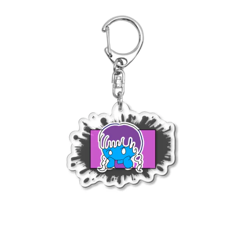 物思いにふけるよ、今日も Acrylic Key Chain