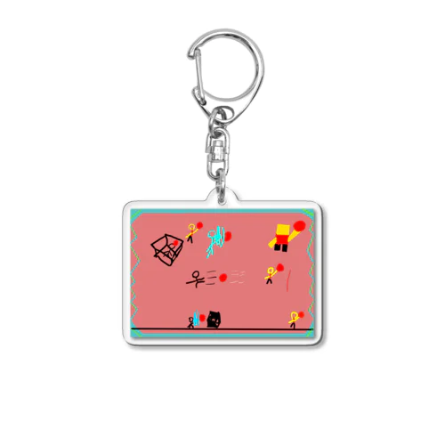 新月朔 Acrylic Key Chain