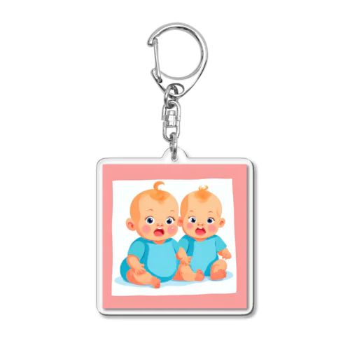 双子ちゃん Acrylic Key Chain