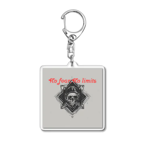 No fear No limits Acrylic Key Chain