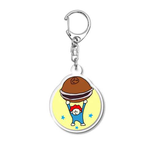 どら焼きおしし Acrylic Key Chain