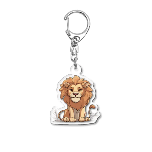 Cute Lion(1) Acrylic Key Chain