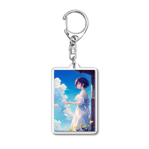 Sky Journey　〜世界最古で最大の恒久的なキャンパスの旅〜　No.1「Summer Time Gone」 Acrylic Key Chain