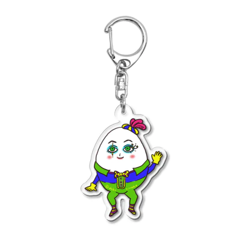 ピエロ風ハンプティダンプティ Acrylic Key Chain