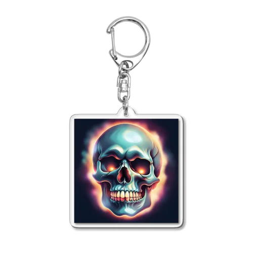 DARK SKULL スカル Acrylic Key Chain