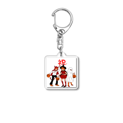 ハロウィン祝 Acrylic Key Chain