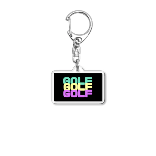 GOLFキーホルダー Acrylic Key Chain