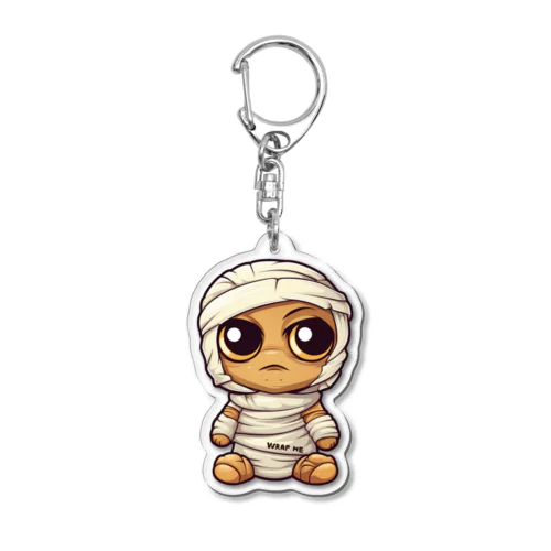 Wrapped Wonders Halloween Collection: Mummy #04 アクリルキーホルダー