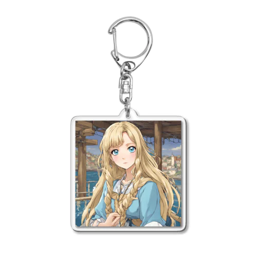 西川 まりな Acrylic Key Chain