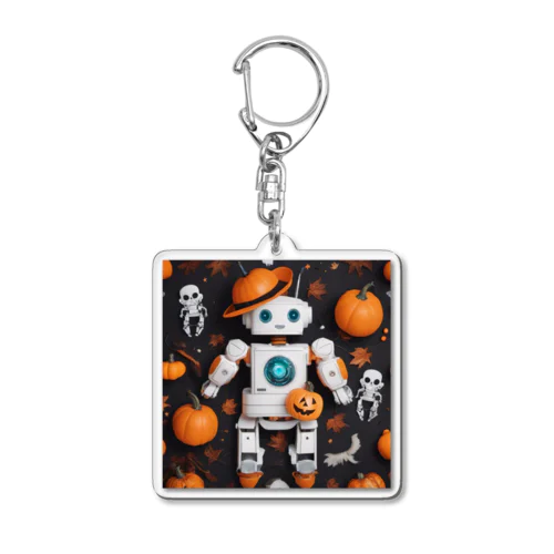 【ハロウィン】ロボット Acrylic Key Chain