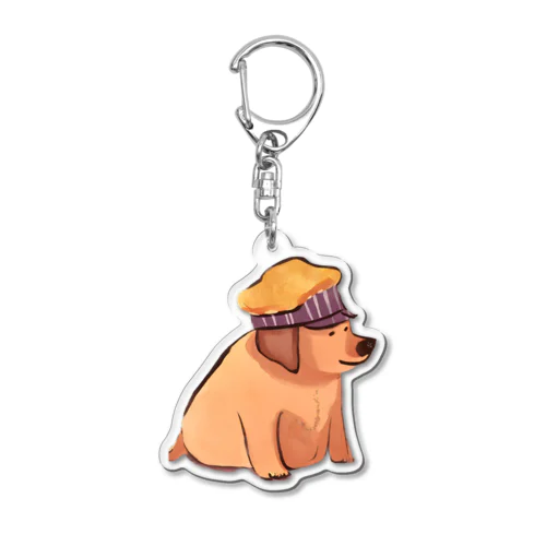 サウナ犬 Acrylic Key Chain