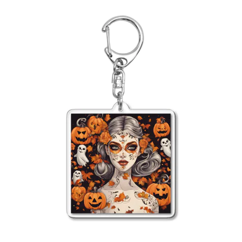 ハロウィン子さん Acrylic Key Chain