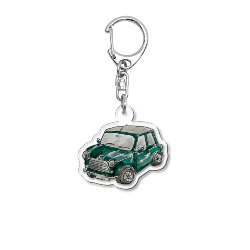 くるま Acrylic Key Chain