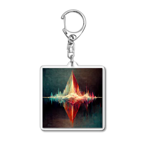 Aperture effect Acrylic Key Chain