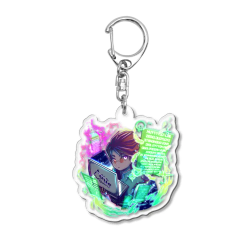 Acrylic KeyHolder Ver.3（YN） Acrylic Key Chain