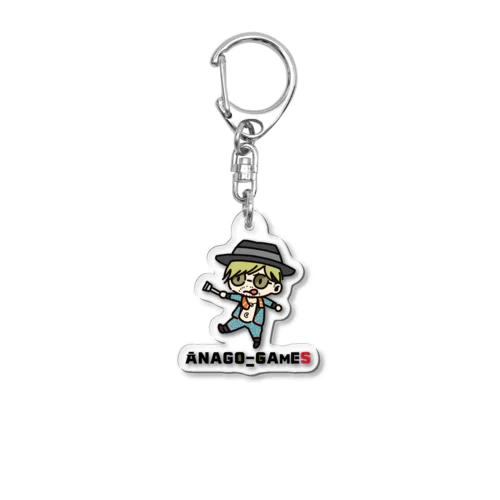 ANAGO_GAMES　あなごちゃん Acrylic Key Chain