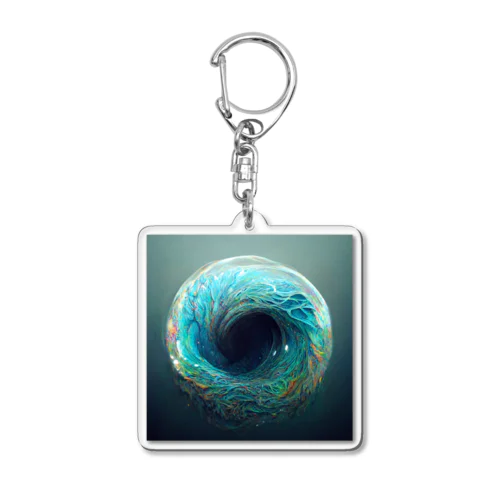 Glass zone Acrylic Key Chain