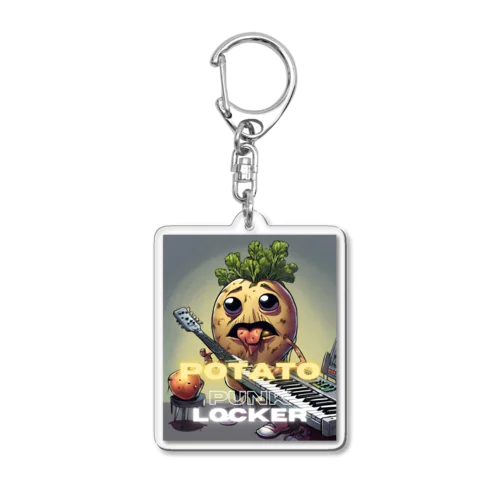 🥔ベジロック「じゃがいもくん」🎸 Acrylic Key Chain