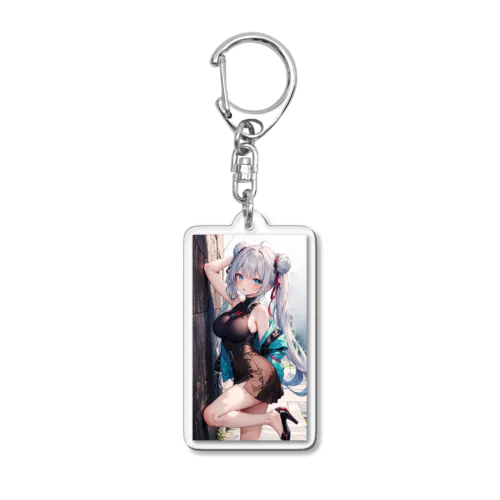 お団子VANILLA Acrylic Key Chain