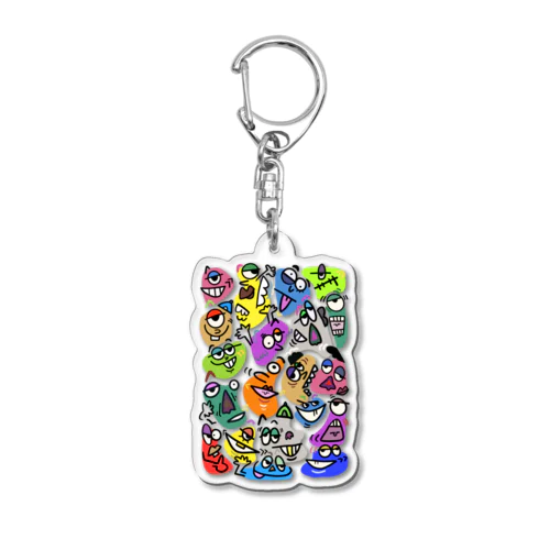 ガチャガチャ Acrylic Key Chain