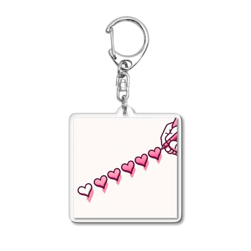 ハート💞 Acrylic Key Chain