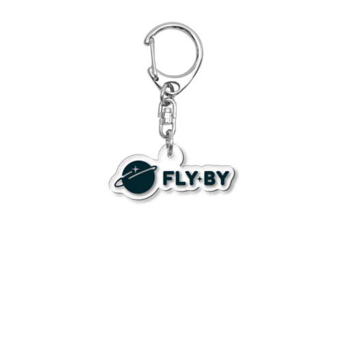 Fly-by Acrylic Key Chain