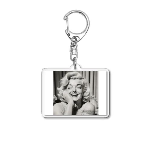 "Positive Thinking"  Acrylic Key Chain