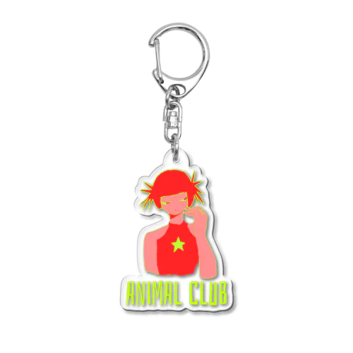 ANIMAL CLUB Acrylic Key Chain