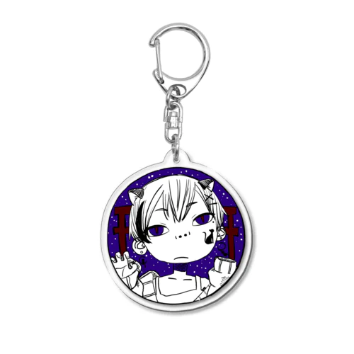 九重みや Acrylic Key Chain