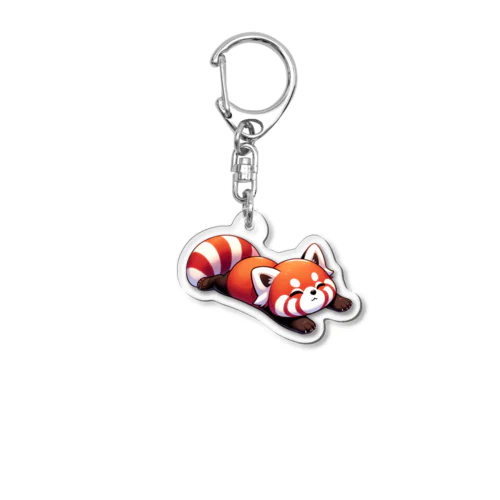 のんびりレッサーパンダちゃん🐾 Acrylic Key Chain