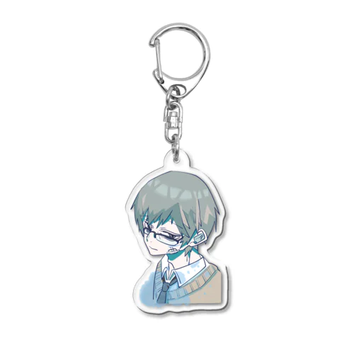 白鳥 累2 Acrylic Key Chain