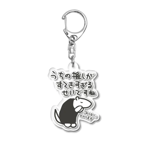 素敵すぎてごめんなさい【ミナミコアリクイ】 Acrylic Key Chain