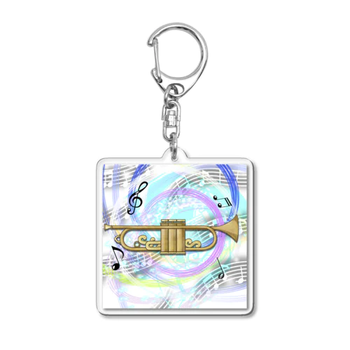 autumn notes Acrylic Key Chain