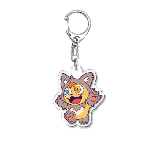 オオカミわんた キーホルダー Acrylic Key Chain