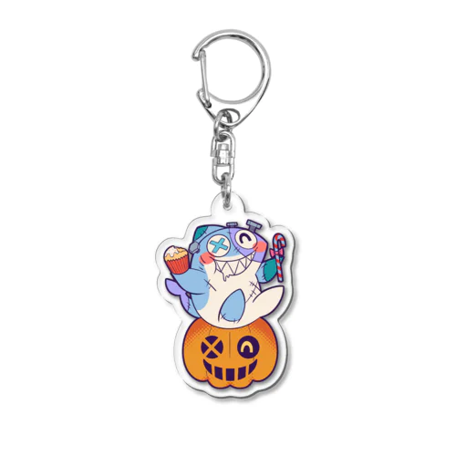 フランケンシュタインさめまるキーホルダー Acrylic Key Chain