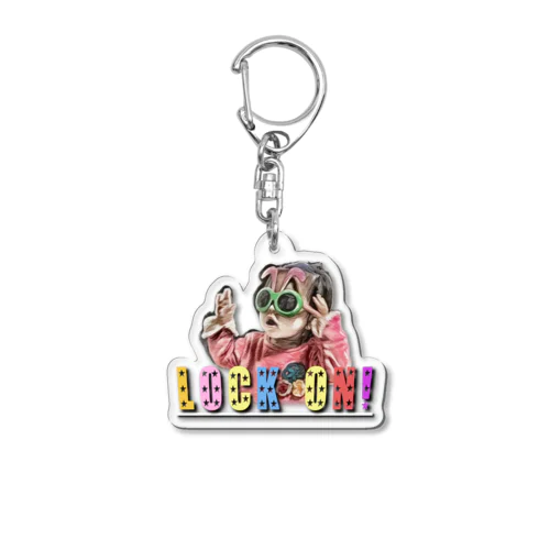 【鶴屋商店】LOCK ON！グッズ Acrylic Key Chain